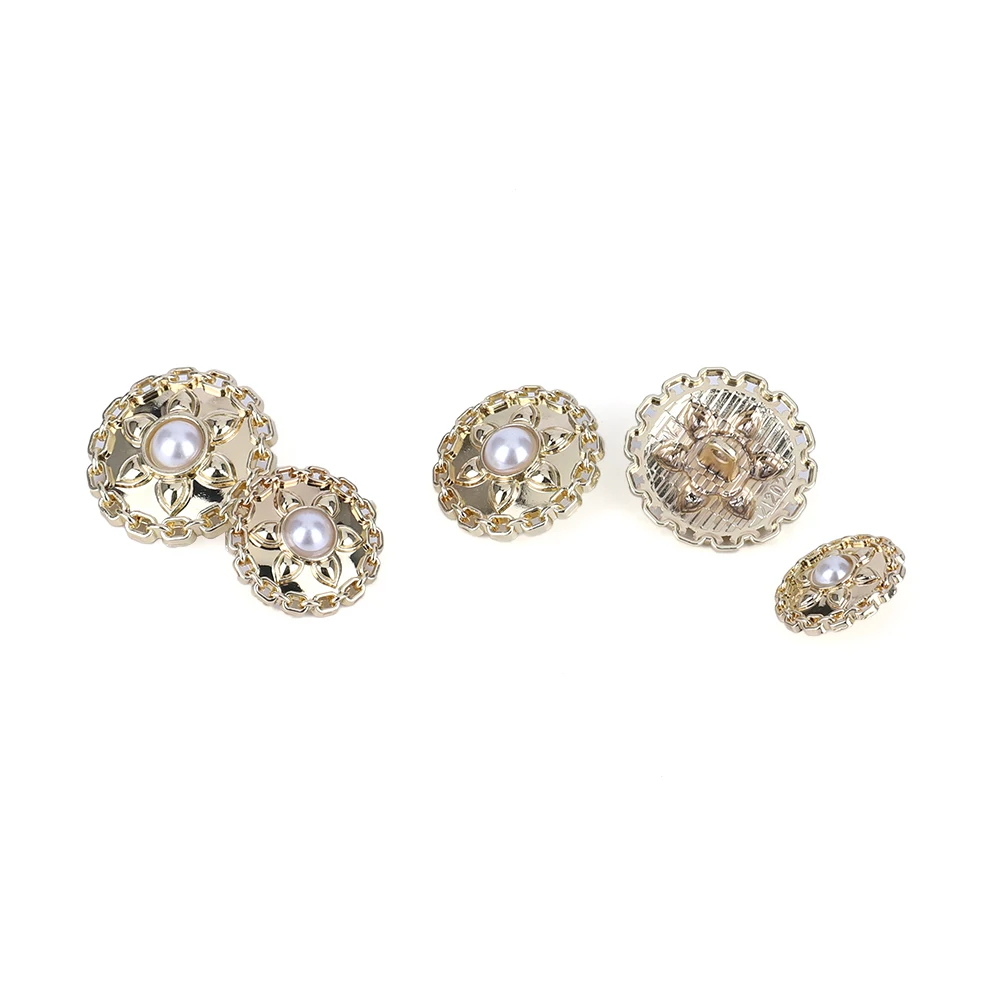 23mm garment button up shirts women accessories hand sewing rhinestone pearl buttons