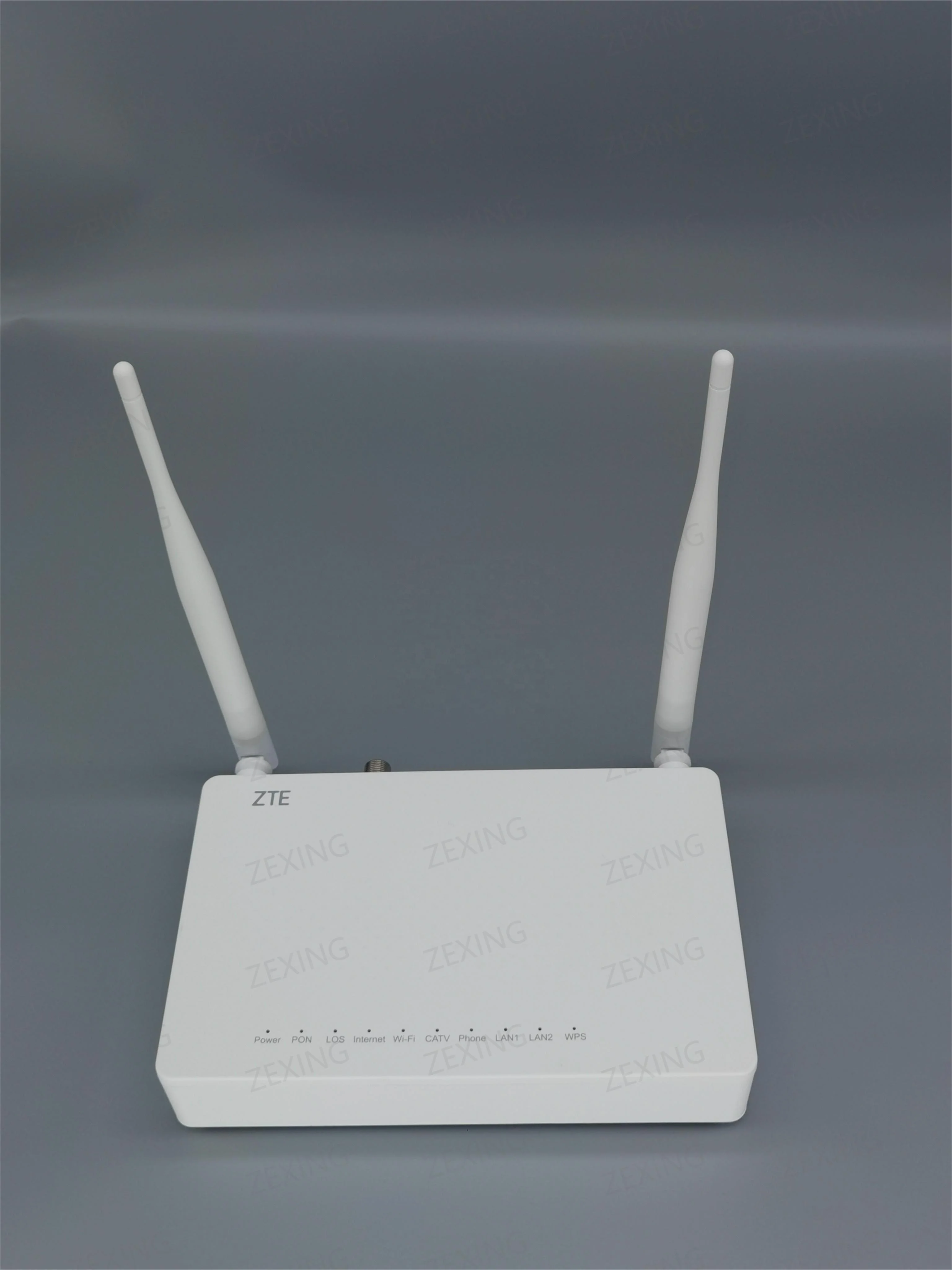 ZXHN F618 V9.0 2ge 1pots 1fxs 2.4g single band wifi RF CATV GPON ONU for ZTE original new N300 gigabit F618 ONT
