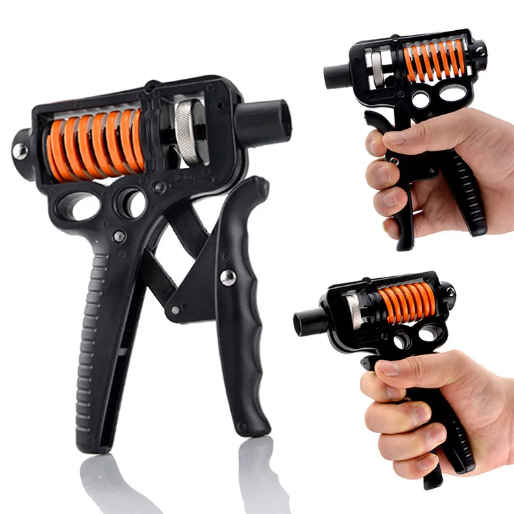 Wholesale Professional Adjustable Hand Stretch Gripping Gripper Trainer Device Steel Exercises Hand Grip