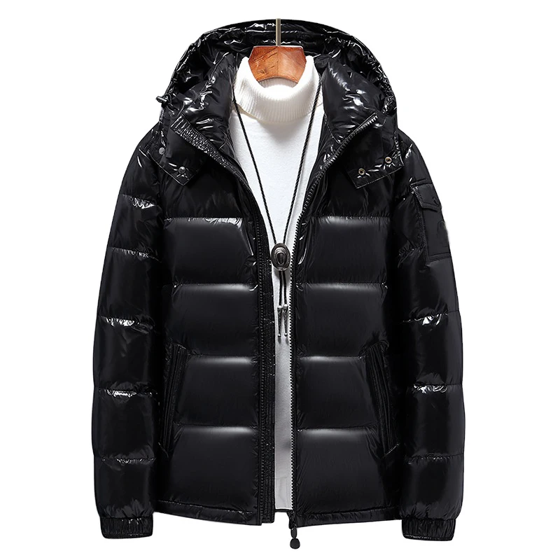 Outdoor winter mens jackets warm goose duck down jacket