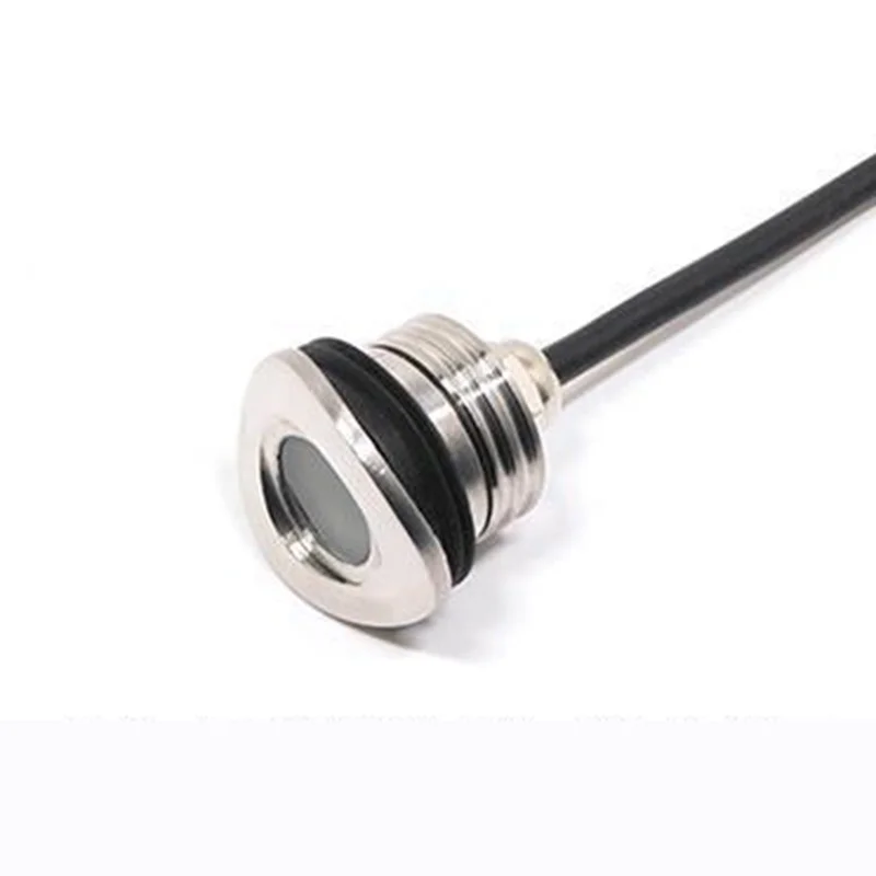 Водонепроницаемые IP68 1 Вт 2 Вт светодиодные Подземные фонари 3 Вт, светодиодная лампа с теплым белым светом, подземная лампа RGB из нержавеющей стали, светодиодный мини-прожектор для парка