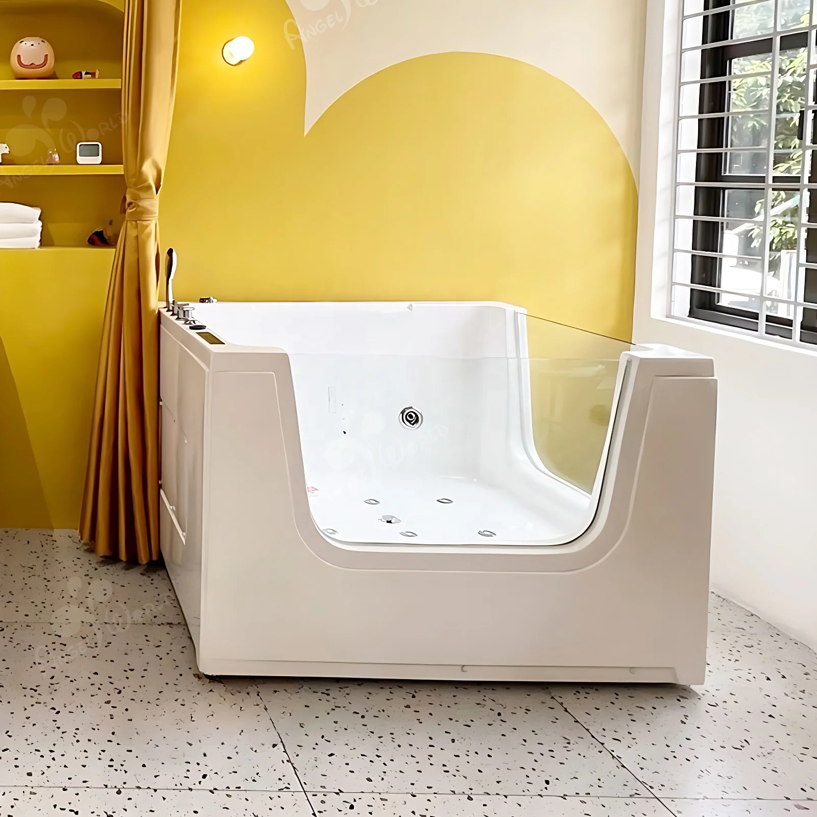 Factory Outlet Thermostatic Baby Pool Float Acrylic Baby Bathtub Whirlpool High Quality Baby Product