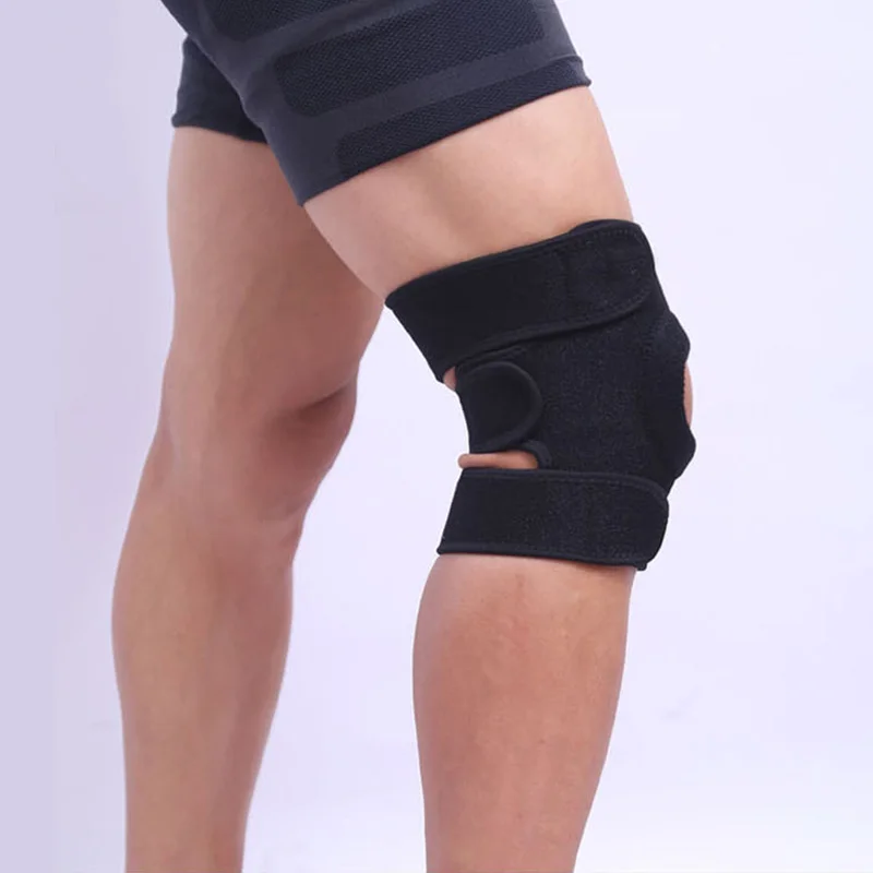 Adjustable Knee Brace/strap Open Patella Support Tendon Ligament and Meniscus Injuries-Athletic Compression for
