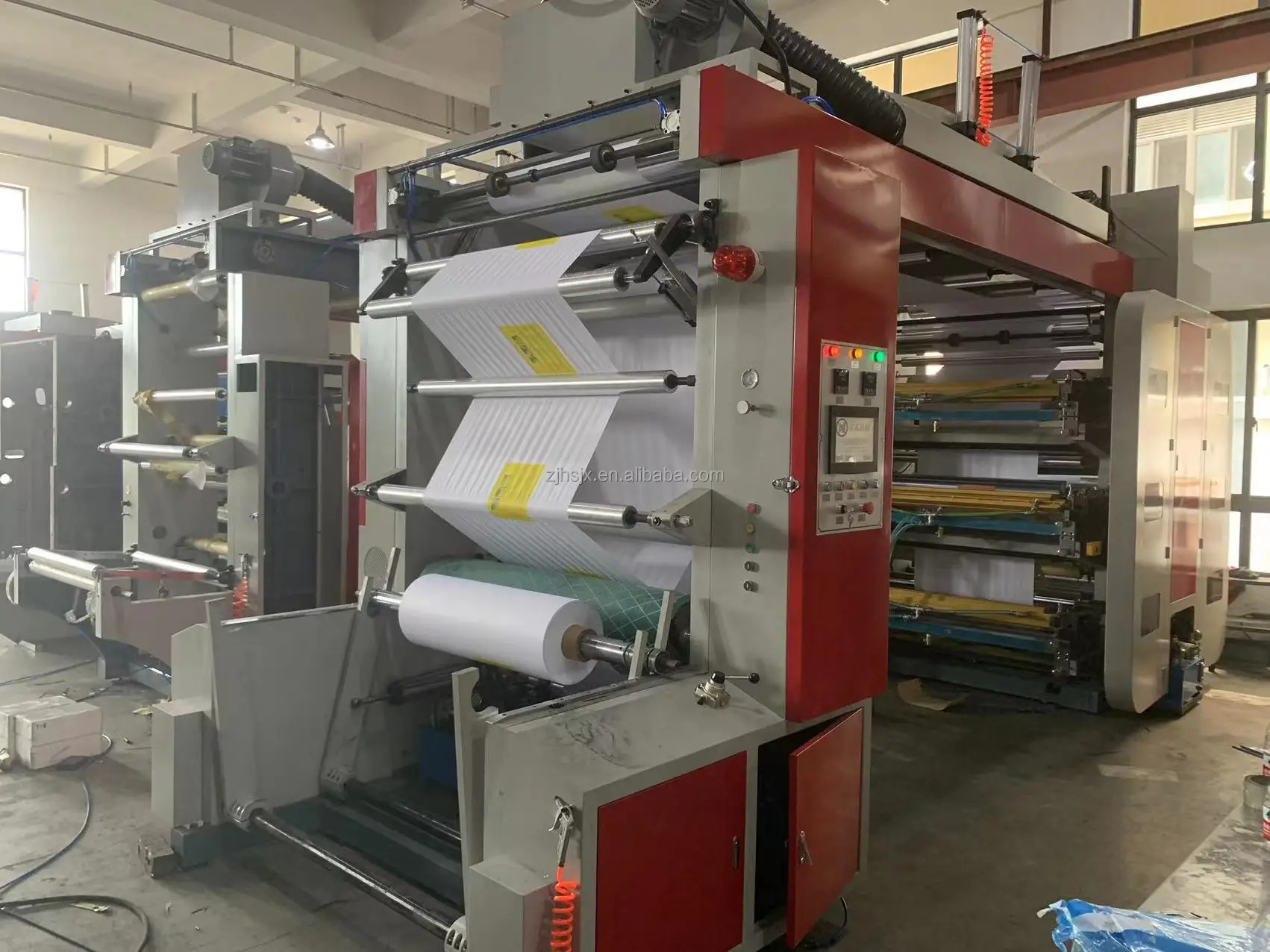 YTB-8600 High Speed EPC system 8 colour copy paper flexo printing machine