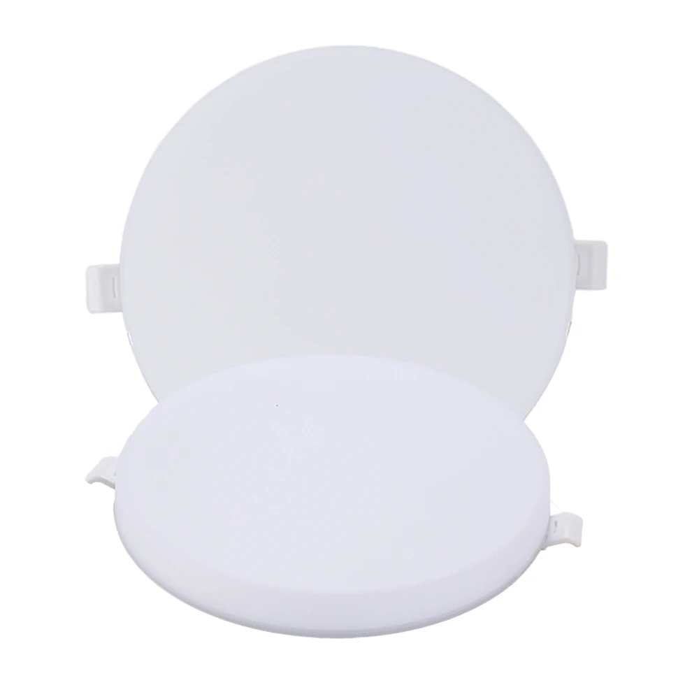 Factory price aluminium smd led double color 9w ceiling decoration frameless led panel light 30x30