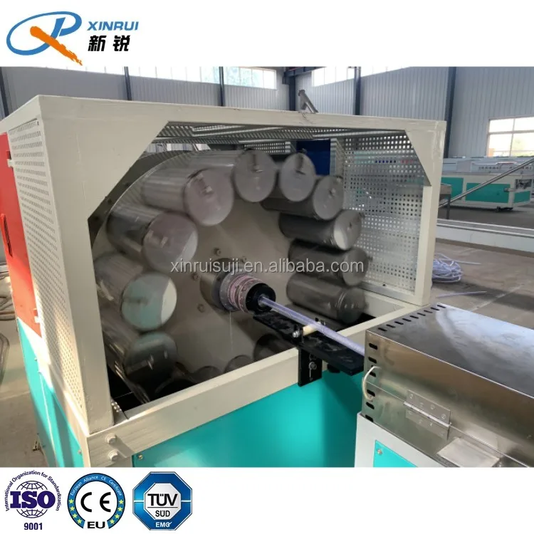 PVC Soft Garden Water Hose Machine Plastic PVC Fiber Reinforced Hose Tube Extrusion Line