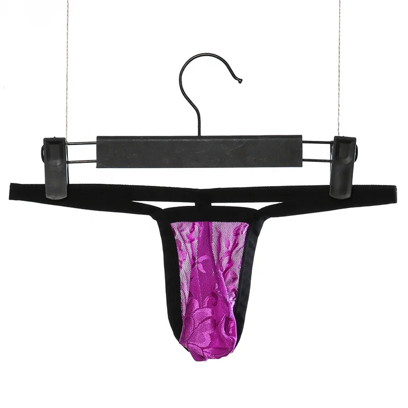 custom panties 2020 plain funny cheap lace men thongs g-strings sexy underwear