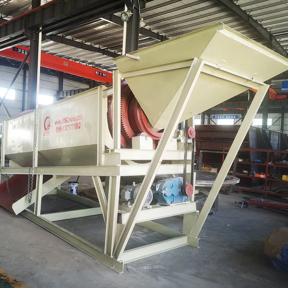 JXSC High efficiency Mining washing screen machine Trommel Screen for sale