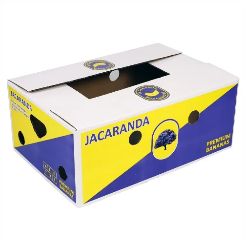 Recycle wholesale Waterproof waxed cardboard Box Vegetable packaging Boxes Wax coated corrugated fruit Box