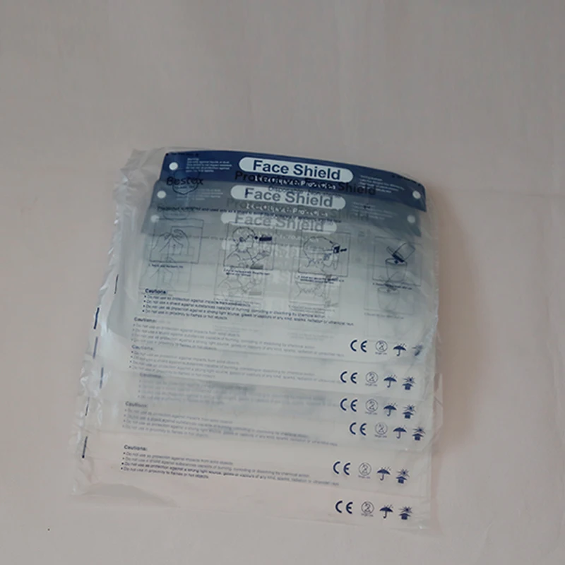 2024 New Arrival Full Protective Reusable Clear Safety Dental Adjustable antifog protective hood full Face Shield For Doctor