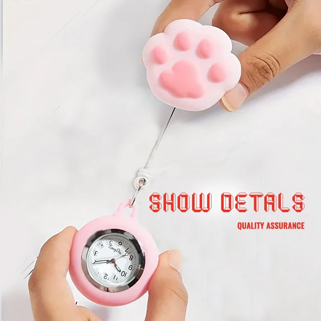 Симпатичная силиконовая брошь в виде кошачьей лапы