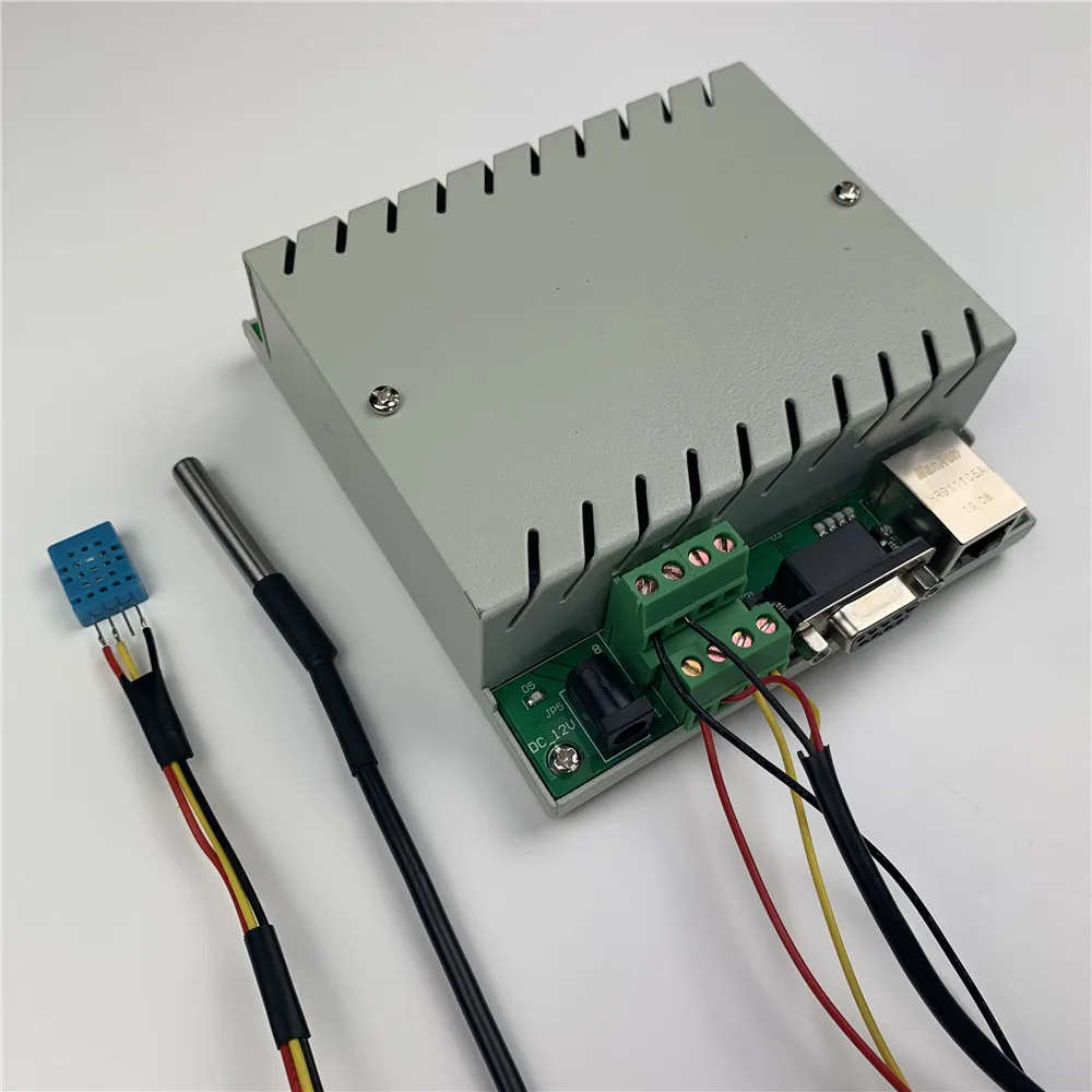 Контроллер датчика температуры и влажности передатчик Ethernet RS232 с приложением для телефона протокол