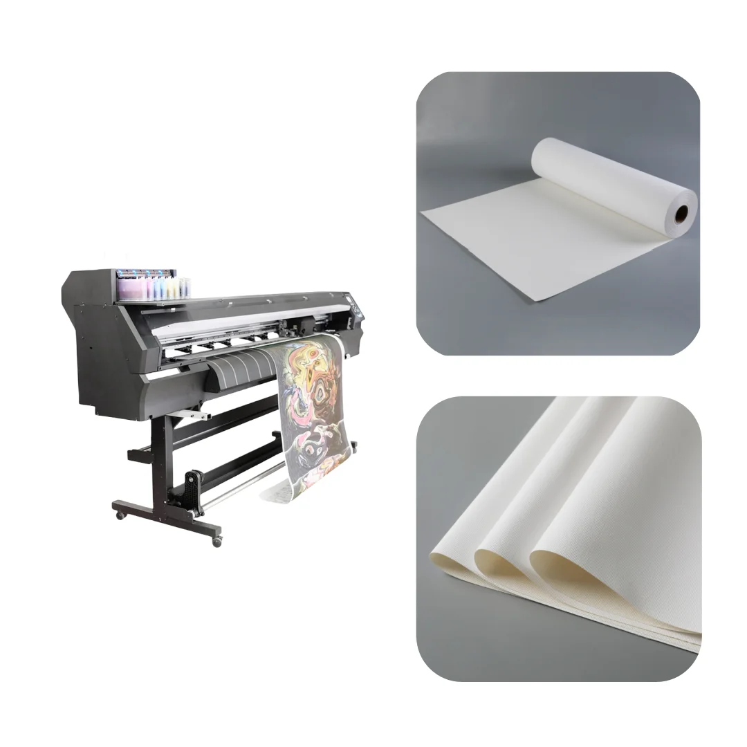 Poly-cotton-mix printable wall art canvas in roll matt-coated inkjet canvas mixed polyester-cotton fabric for digital printer