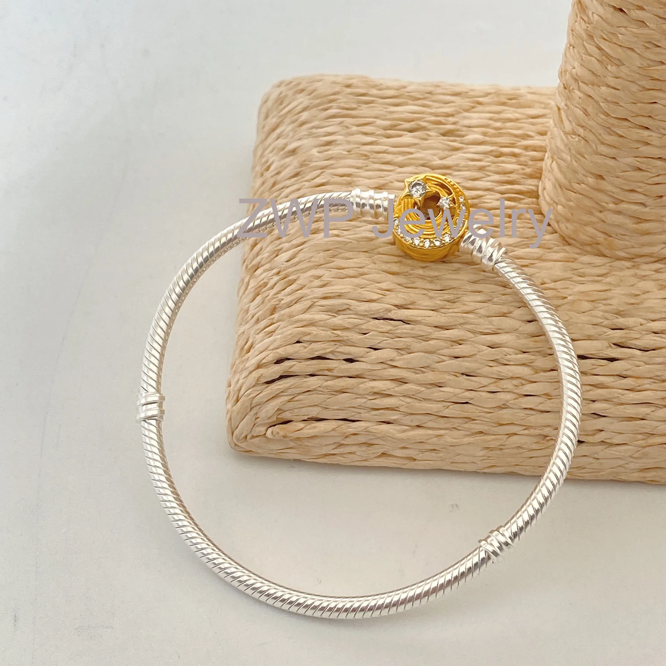 2022 Luxury Charm S925 Silver Meteor Chain Buckle Snake Bone Bracelet Diy Jewelry For Women Christmas Gift For Pandoraer Bead