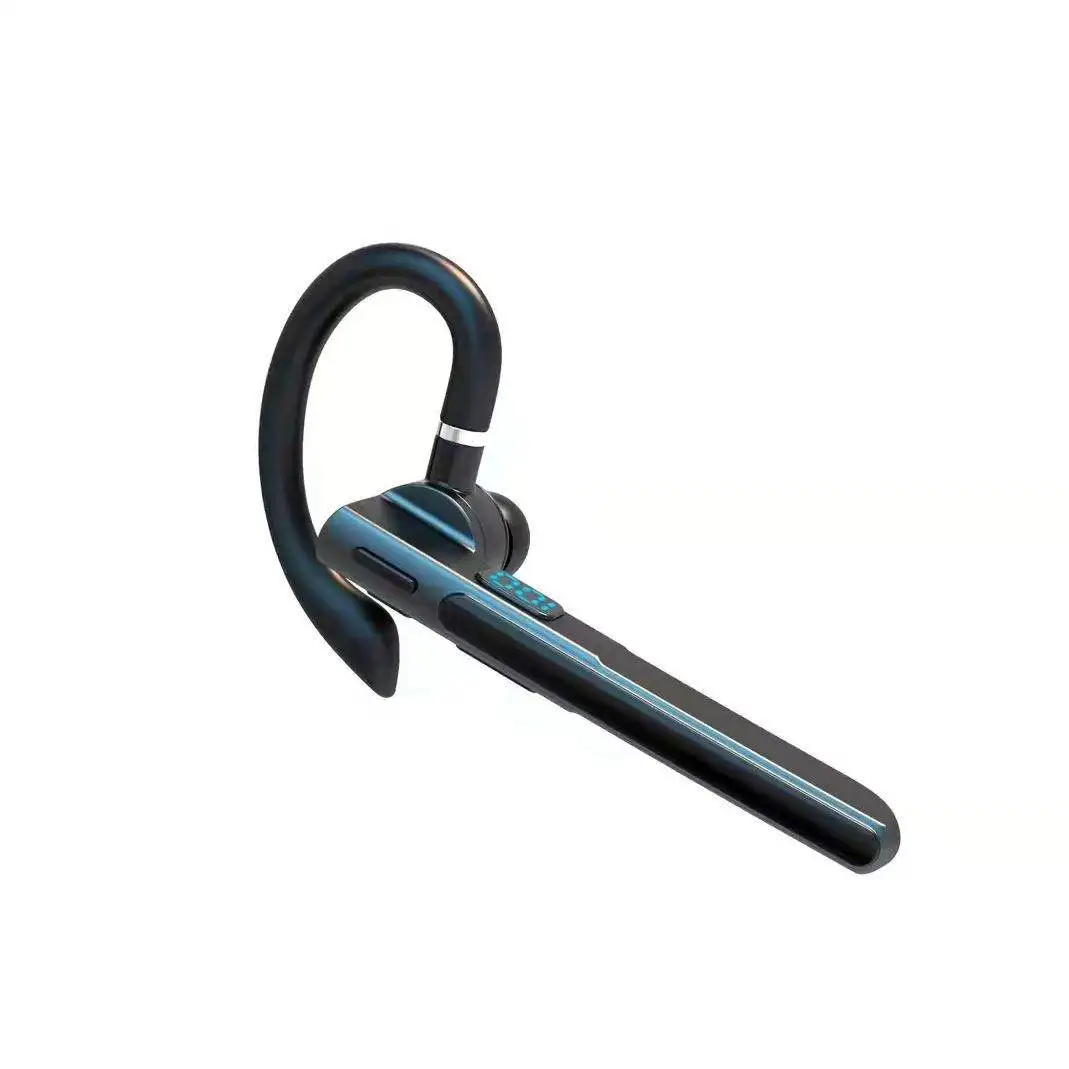X6 single ear business BT headset 5.2 LED digital display ear smart accessories wireless earphones