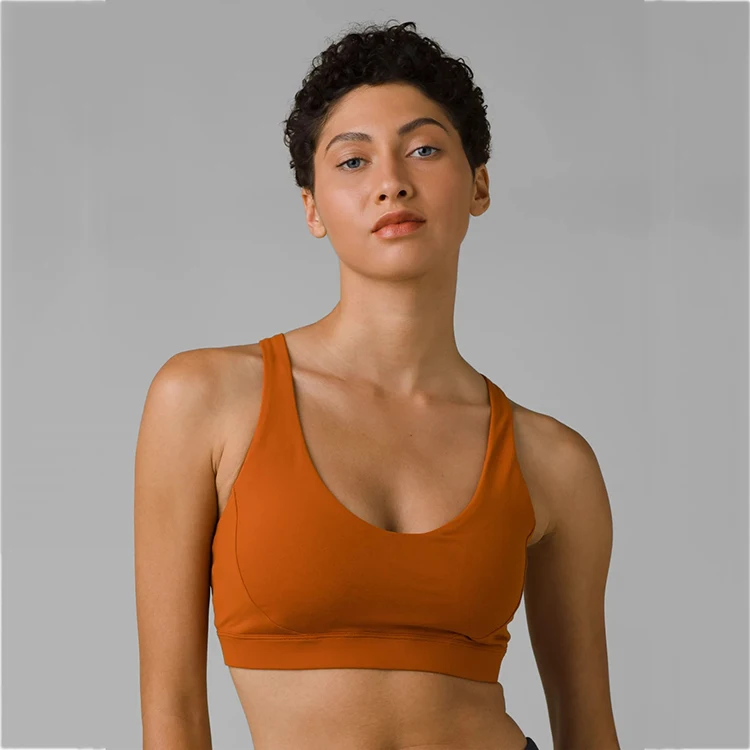 factory price women fitness workout custom logo made yoga bra gym apparel sports bra custom