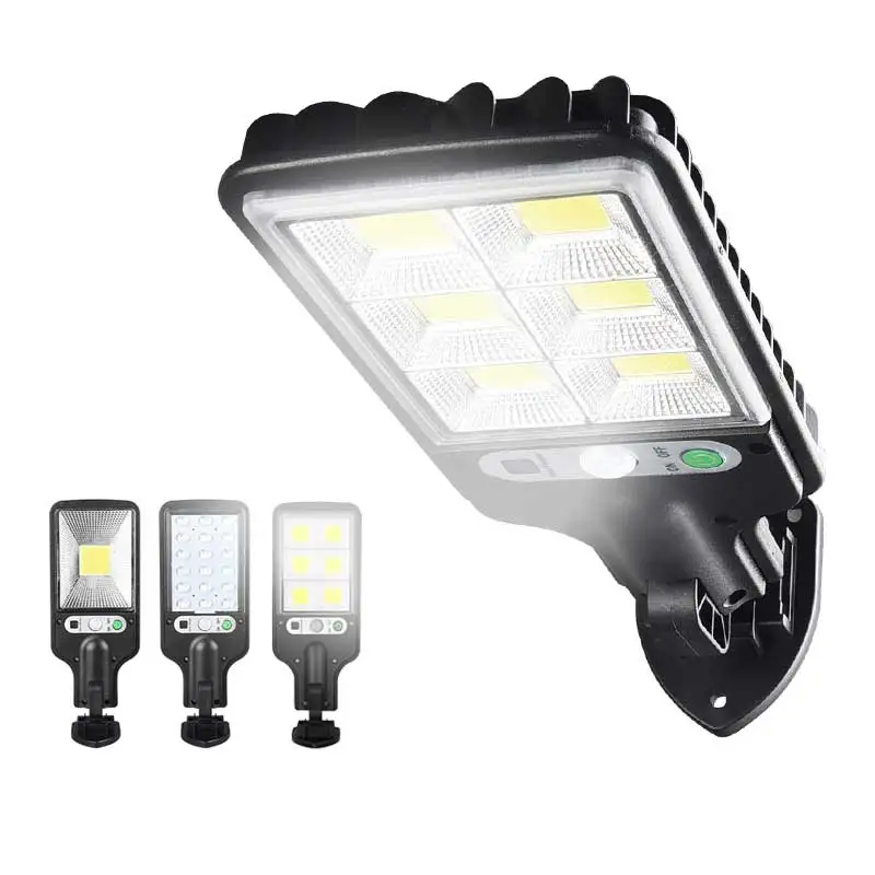 Newish 3 Mode High Bright LED Solar Motion Sensor Light for Pathway Patio Yard Wall Sensor Street Outdoor Wall Solar Flood Light