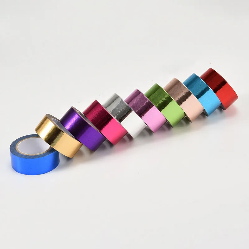 Wholesale Monochrome Handbook Hot Stamping Decorative Office Creative Props Gift Washi Tape