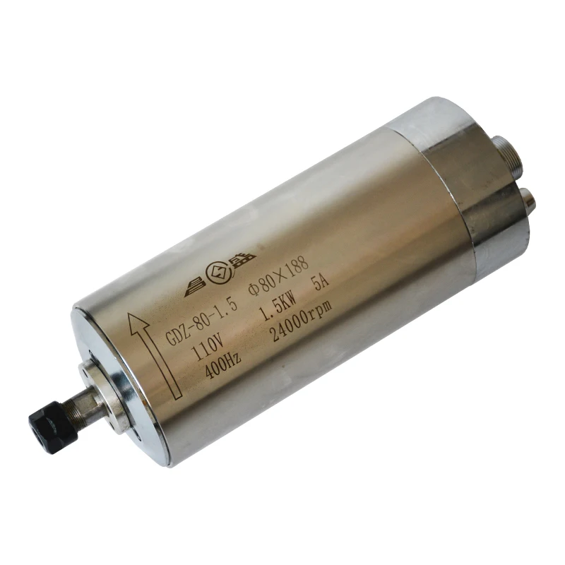 LY Spindle Water-Cooled Spindle 800W 1.5KW 2.2KW 3KW Spindle For Engraving Machine With 4 Bearings