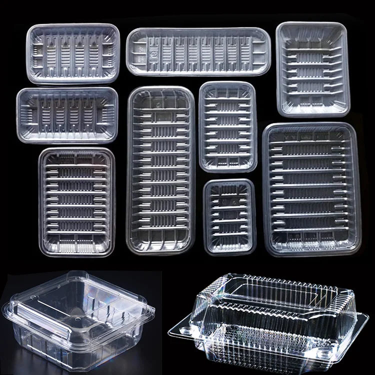 abs vacuum forming plastic cover / plastic sheet cover thermoforming machine