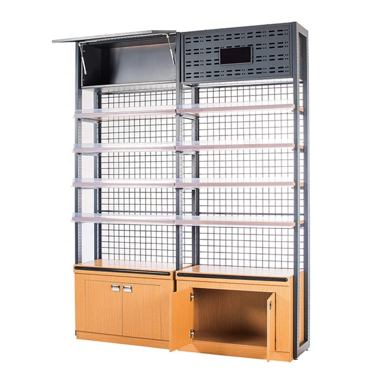 Gondola Shelving Display Wine Rack Supermarket Net-a-porterdiscount Shelves