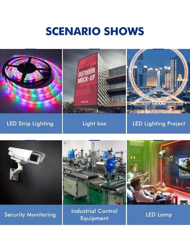 High Quality Ultra Thin 12V 24V Slim Led Driver Switch Led Power Supply for Led Strips