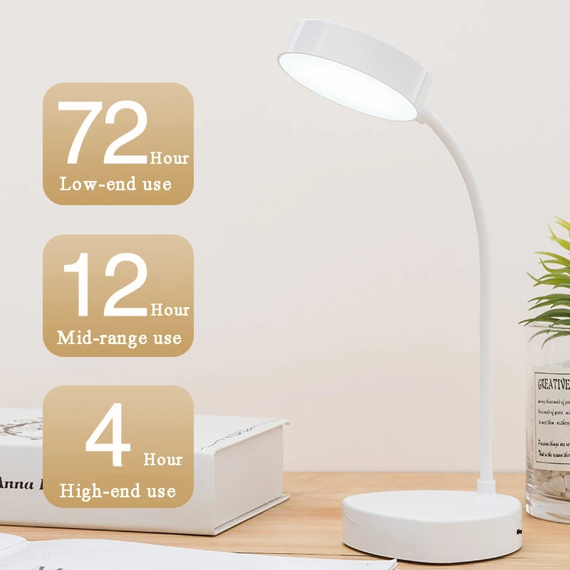 Factory Direct Sale Wholesale Touch Table Study Kid Flexible Charging Desk Led Lamp