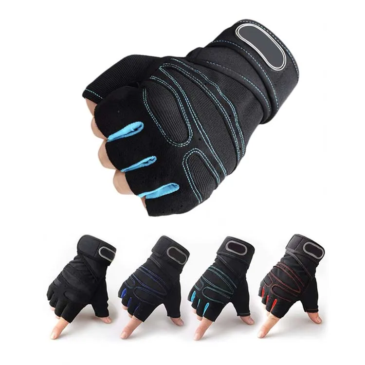 Fitness Breathable Half Finger Weight Lifting Exercise Gloves Workout Gloves for Men and Women