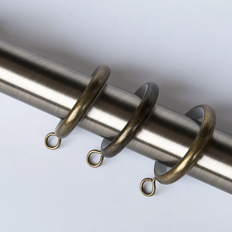 Curtain Rod Adjustable Curtain Rod With Marbled Finial For Windows