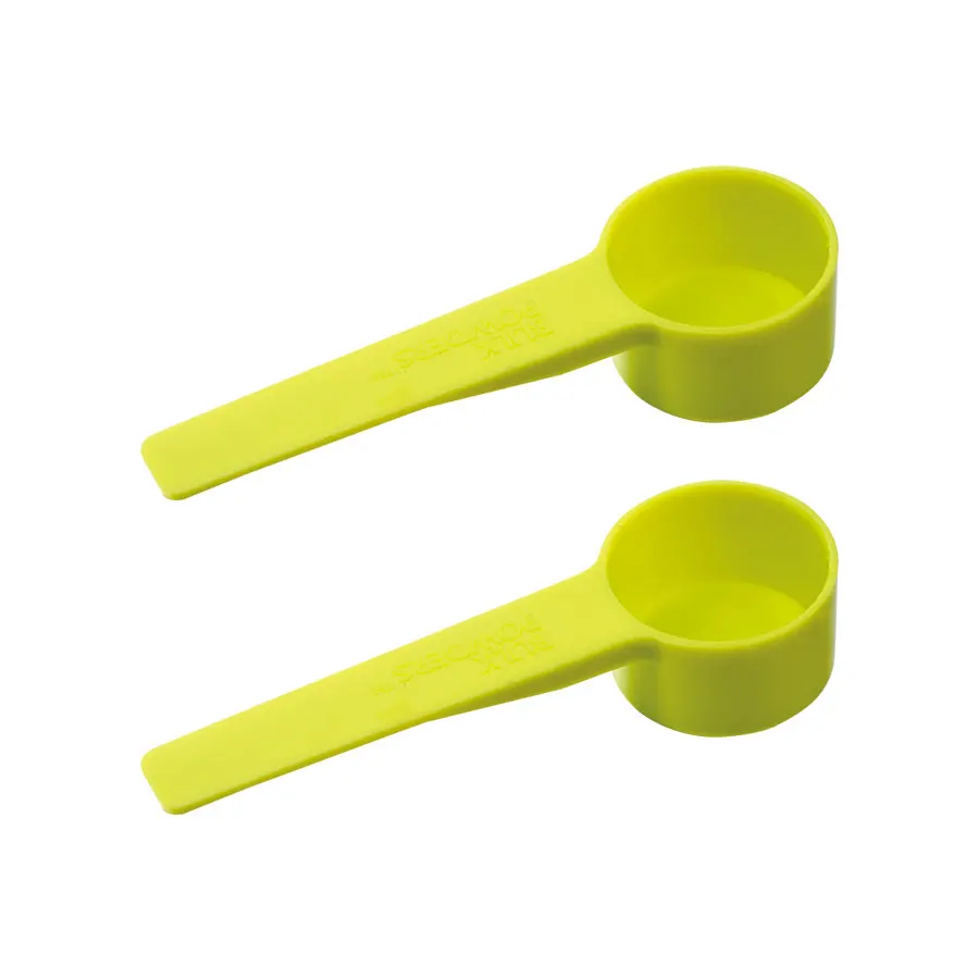5ml Green Cylinder Powder Plastic Measuring Scoops With Short Handle