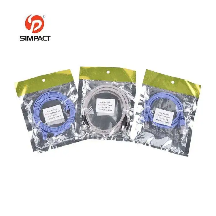 Simpact Factory Supply High Quality Pvc/Pe/Lszh/Cmp/Cmr Jacket Cat8 Cable 305M 22Awg Cat8 High Speed Lan Cable Patch Cable