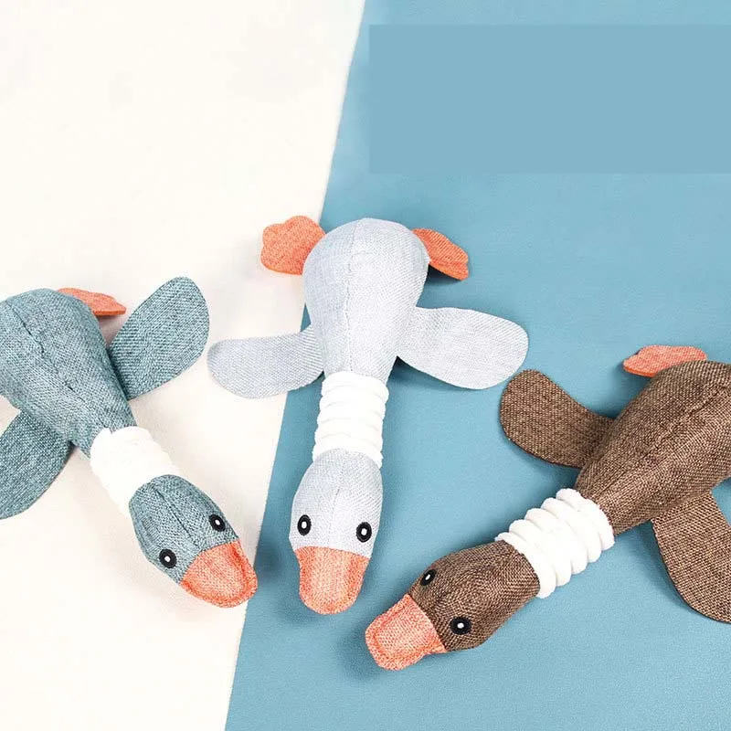 Wholesale Bite-Resistant Interactive Pet Squeaky Chewing Bite-Resistant Toys For Teeth Cleaning Durable Cute Pet Toy