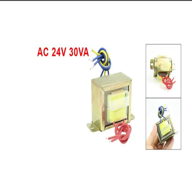 220V 50Hz to 12V 30W Ferrite Core Vertical Single Phase EI Power Transformer