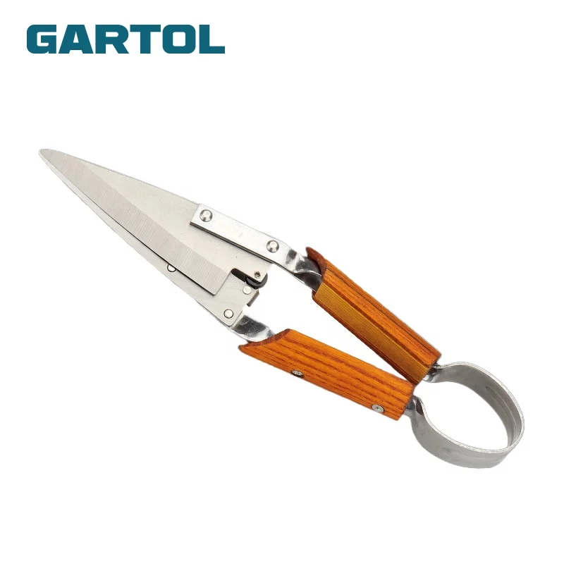 HE023 Hand Garden Tools Carbon Steel Heavy Duty Manual Sheep Shear Scissors Pruner For Cutting Branches Garden Pruning Shear