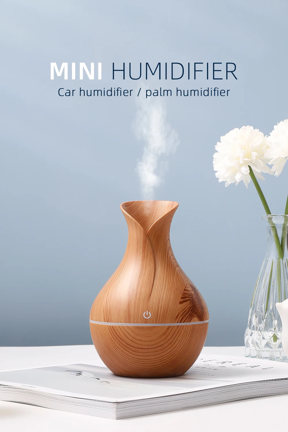 _silicon anti plant animal coconut oil solid wood big air dome air personal air fish tank 240ml flame private label humidifier.jpg