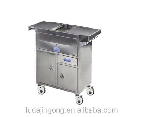 Hot selling  Clinic Emergency Treatment Medicine Trolley for patient