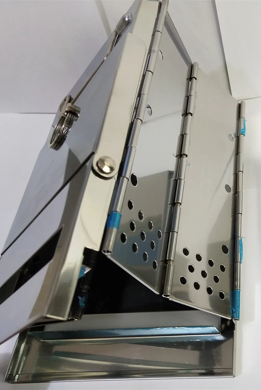 Heating Stove Folding Portable Outdoor Camping Cookout Stainless Steel Barbecue Wood Stove  for camping