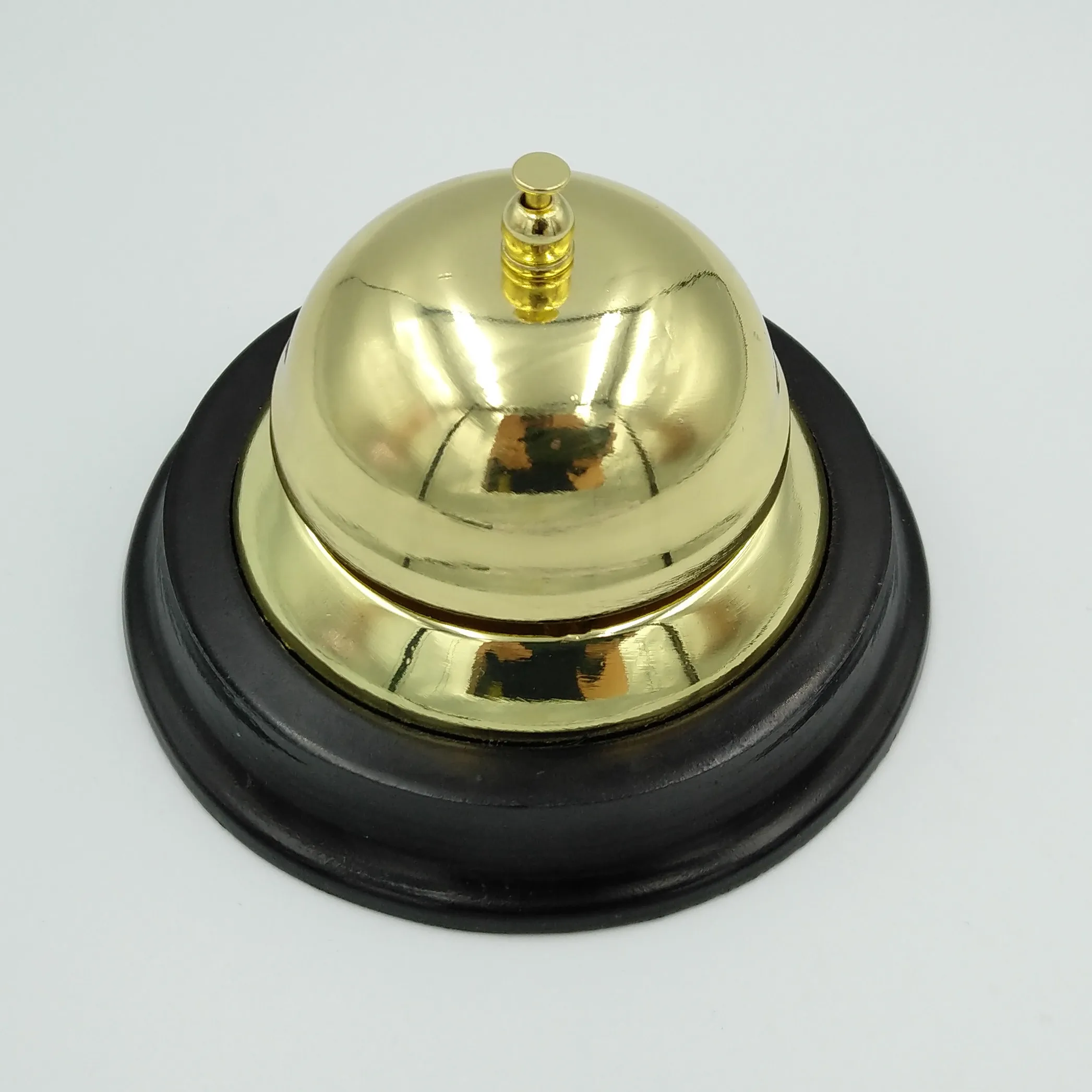 best price restaurant kitchen service customized color metal hand push table calling bell