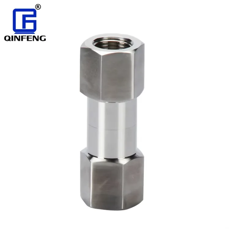 DN15 High Pressure Mini Noval Non-Return Stainless Steel 304 Check-Valve Non Return One Way Valve Hydraulic Check Valve