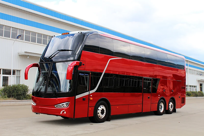 Китайский завод Лидер продаж двухслойный автобус 14 м 65 местный роскошный туристический ручной/автоматический rhd/lhd дизель 120