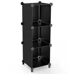 Modularization Household DIY Modular Cube Wardrobe Closet Storage Plastic Cabinet Foldable Organizer