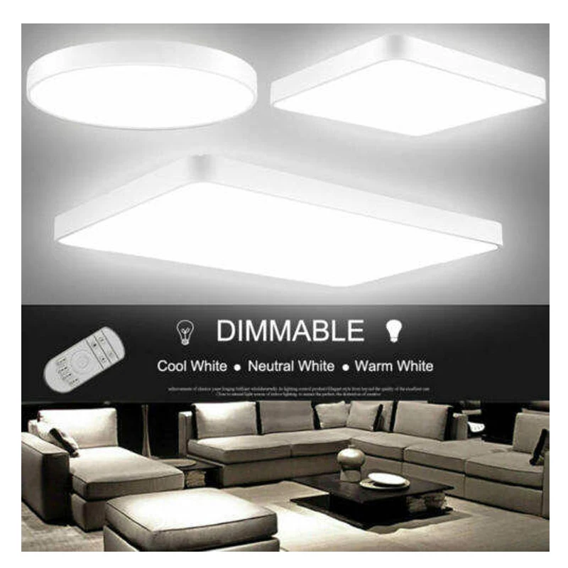 24W 36W 48W 72W 96W 120W Round LED Ceiling Light for Living Room Indoor China Round Decoration Led Ceiling Light