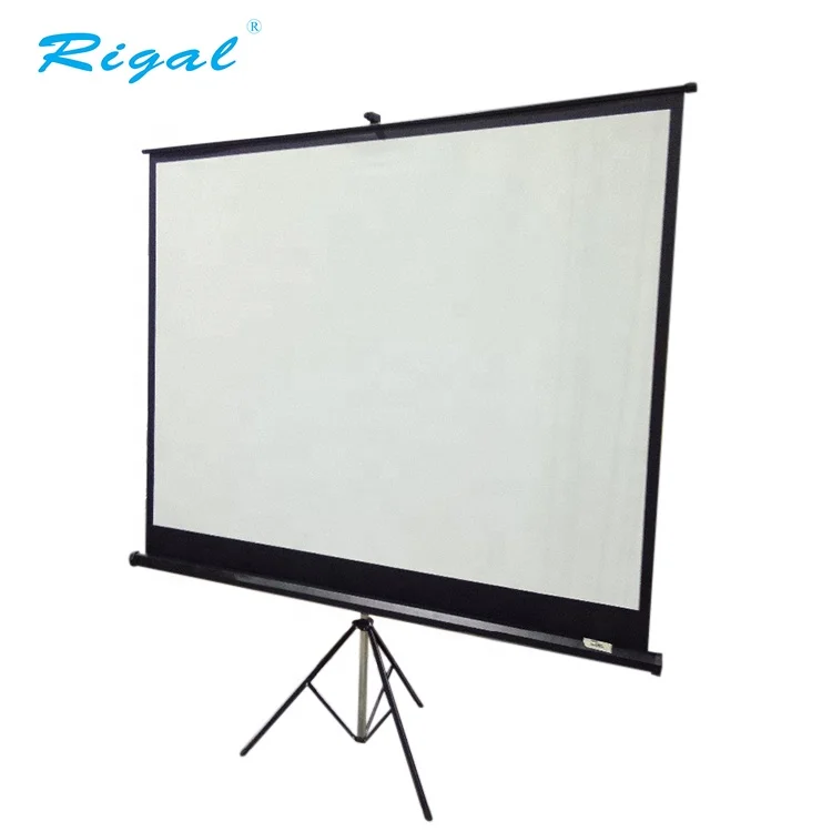Портативный Мобильный штатив стоя экран открытый или крытый проекционный экран с матовым белым