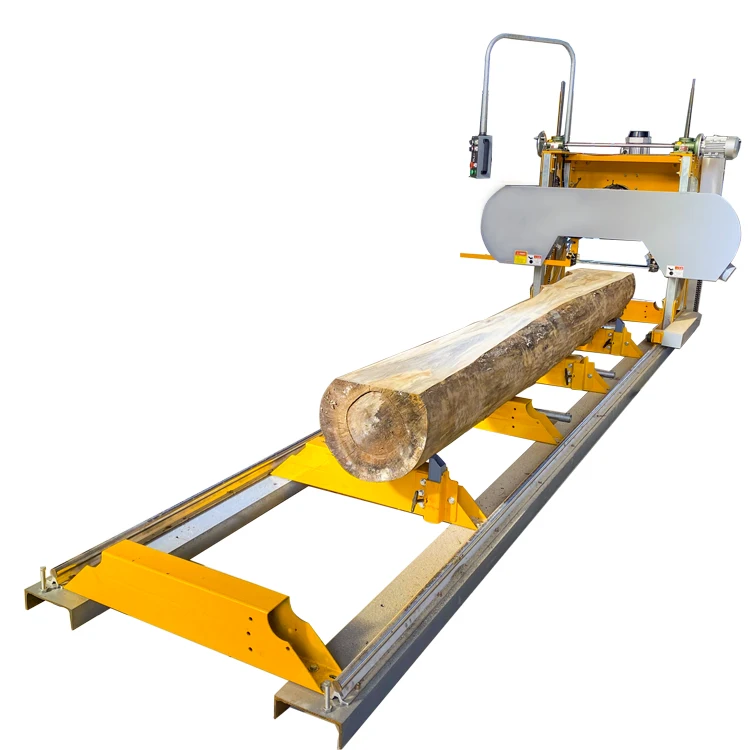 Easy to Operate Forestry Machinery Band Saw Sawmill Portable For Woodworking