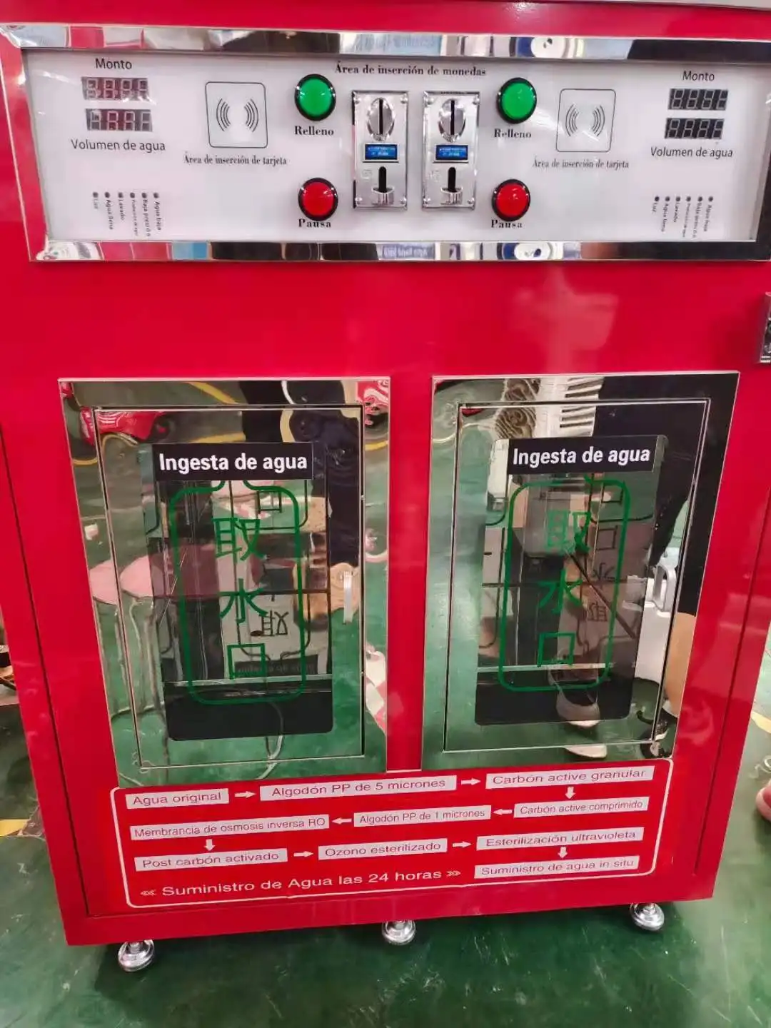 Coin Vending Machine Automatic Water Dispenser