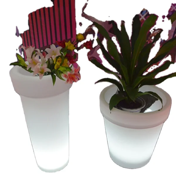 RGB Outdoor Luminous Garden Light Pots led furniture