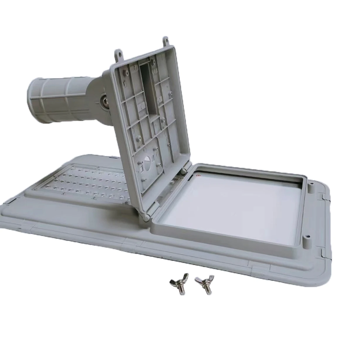 All One 100W 200W 300W LED Solar Street Light for Village Rural Area Parking Lot Aluminum Body IP65 Rating Battery Power Supply