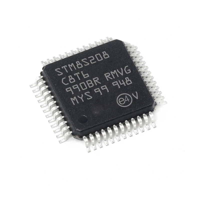 Полупроводниковые компоненты новый оригинальный набор микросхем STM8S208C8T6 QFP интегральных Схем