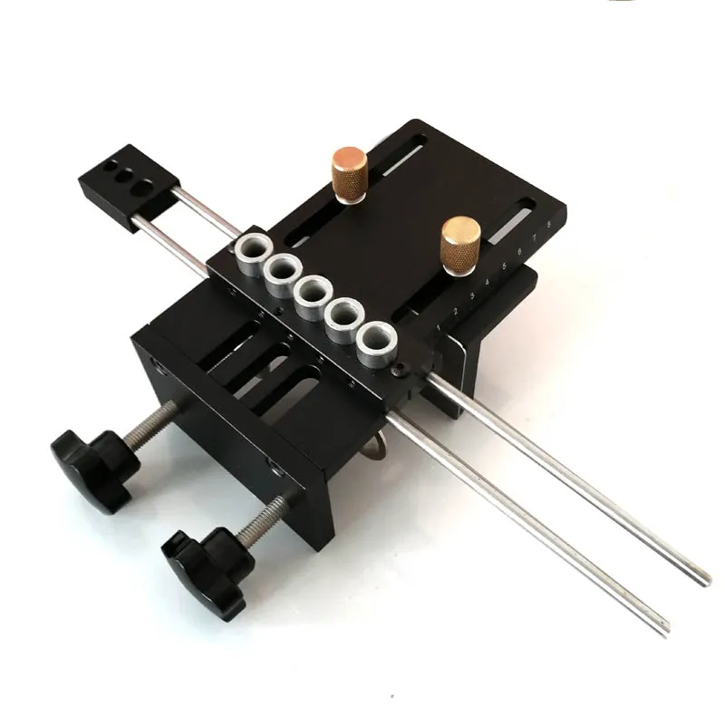 Woodworking manual slotting desktop positioning furniture side hole machine YK-03 3-in-1 punch locator