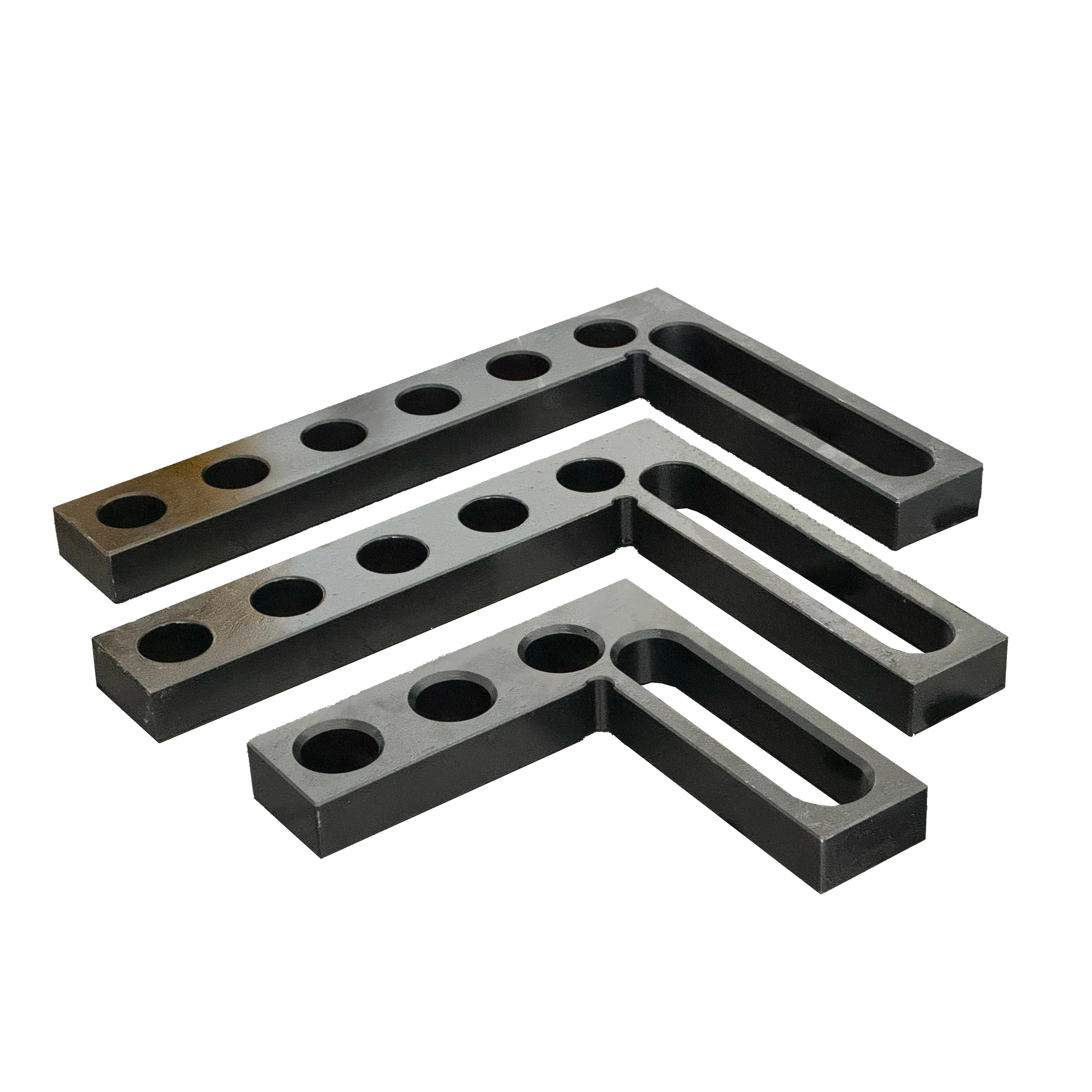 Heavy-Duty Steel Locating Angle Bracket for Precision 3D Welding Table Fixtures and CNC Positioning